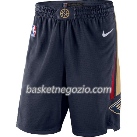 New Orleans Pelicans Uomo Pantaloncini Navy 2018-19 Nike Swingman